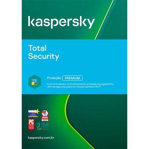 Kaspersky Antivírus Total Security 2020 Multidispositivos 1 PC - Digital para Download