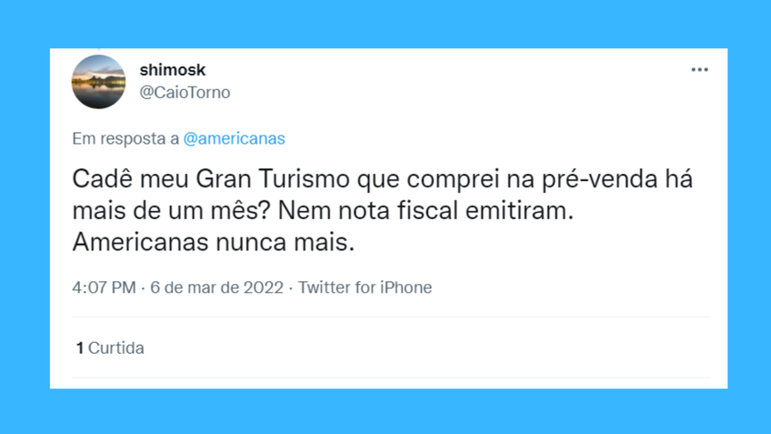 reclamações twitter