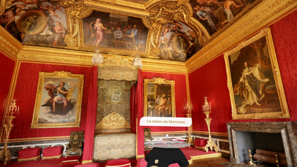 O Palácio de Versalles já investiu em técnicas de realidade virtual em 2019 para incentivar os visitantes (Imagem: Reprodução/Google)