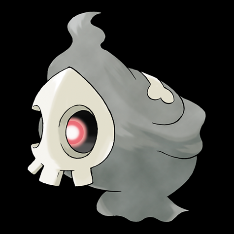Pokémon Duskull, uma recompensa para o desafio "A Spooky Message" (Imagem: Pokemon.com)