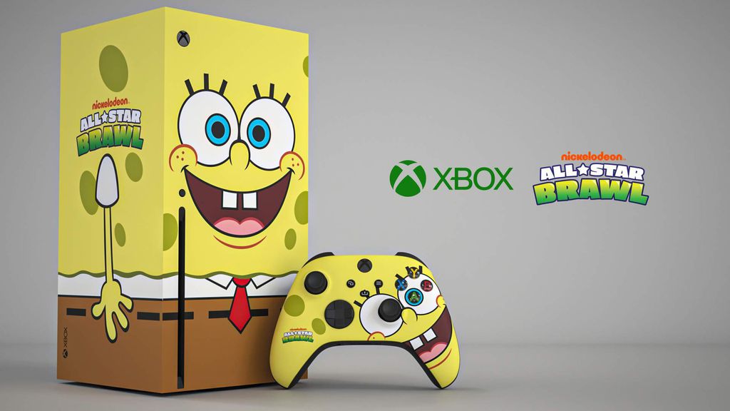 O Xbox Series X realmente parece um Bob Esponja em tamanho real (Foto: Divulgação/Microsoft)