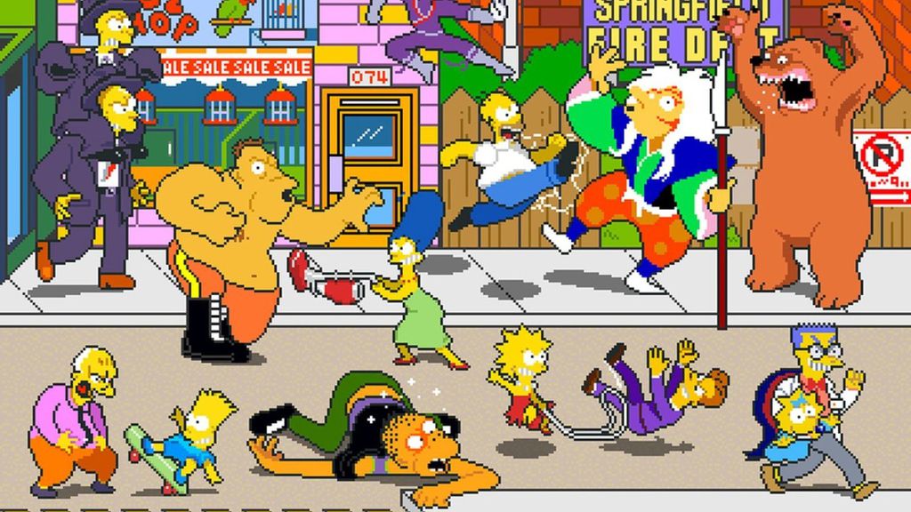 Imagem de The Simpsons Arcade Game