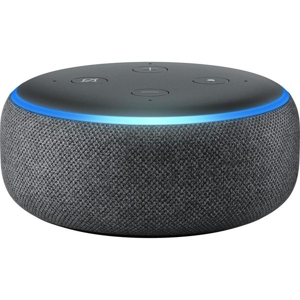 Echo Dot (3ª Geração) com Alexa, Amazon Smart Speaker Preto [CUPOM + APP]