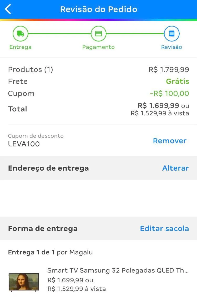 Smart TV Samsung 32 Polegadas QLED The Frame LS03B, 2 HDMI, 2 USB, Wi ...