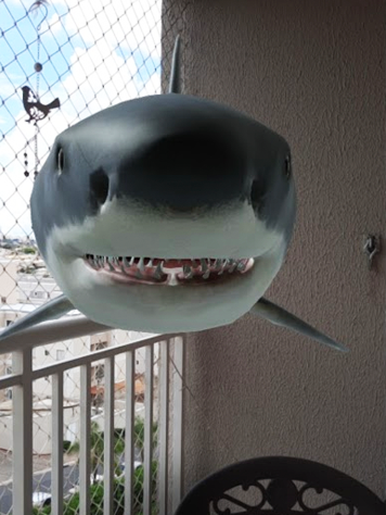 Tenha a oportunidade de visualizar um tubarão em sua casa (Imagem: André Magalhães/Captura de tela)