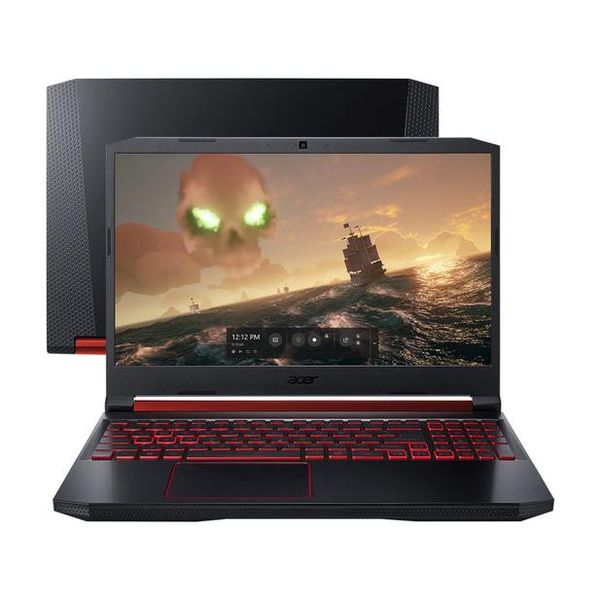 Notebook Gamer Acer Nitro 5 AN515-43-R59W AMD R5 - 8GB 1TB 128GB SSD 15,6” FullHD Nvidia GTX 1650 4GB [APP + CLIENTE OURO]