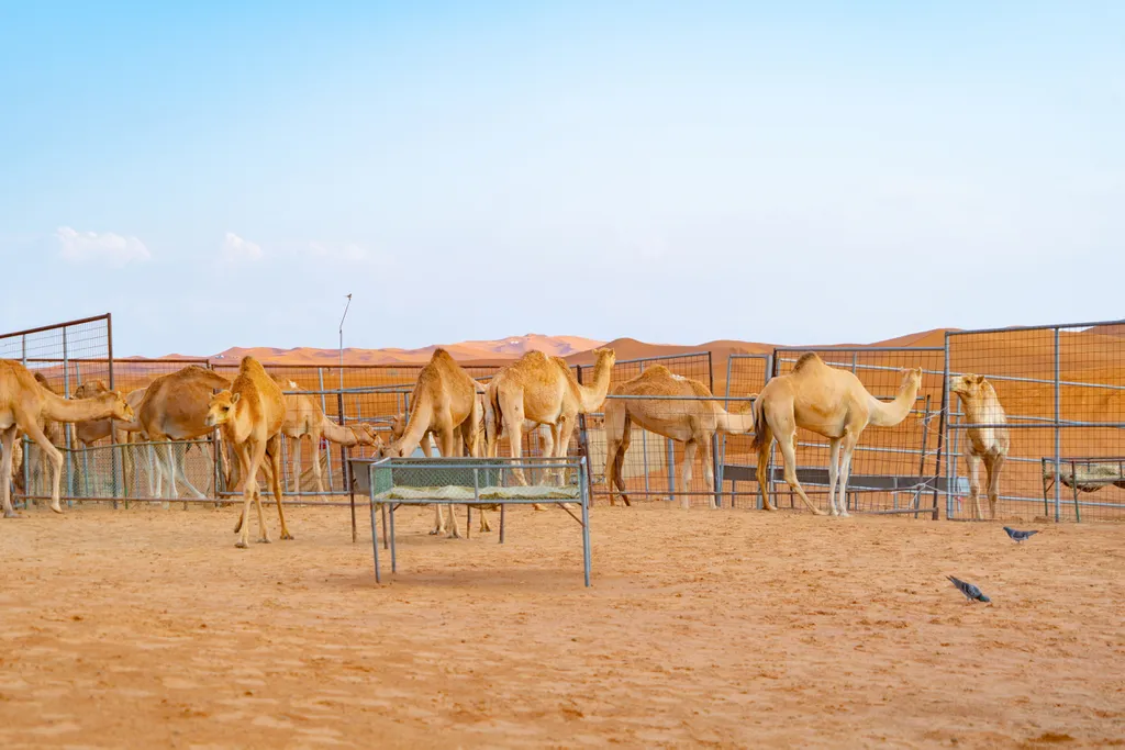 Camelos árabes (dromedários) podem transmitir a MERS durante a Copa do Mundo de 2022 no Catar (Imagem: Tampatra/Envato)