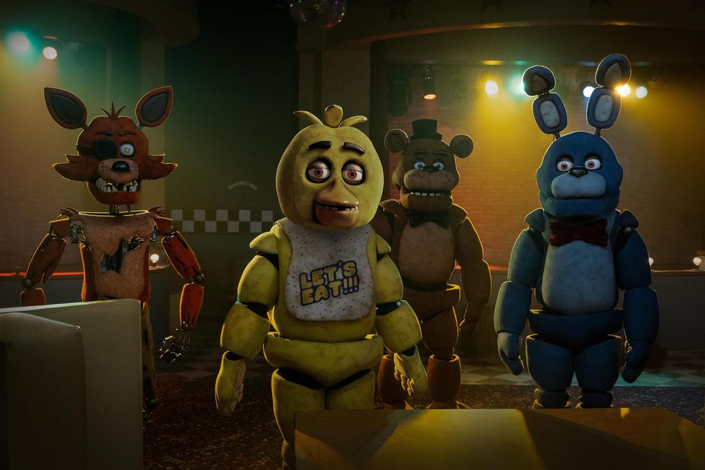 Compre Pesadelo bonito Fnaf Cinco noites na localização irmã de