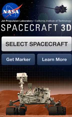 NASA Spacecraft 3D app NASA Spacecraft 3D app