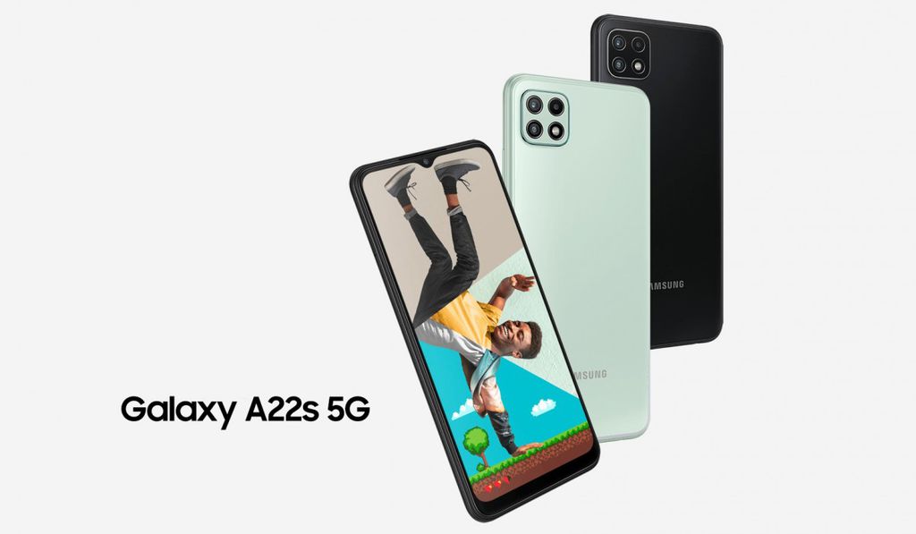 Galaxy A22s tem especificações exatamente iguais ao A22 5G (Imagem: Divulgação/Samsung)