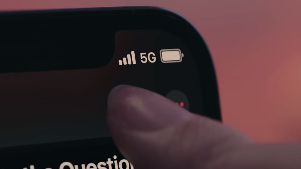 Sinal 5G em smartphones - (Imagem: Reprodução/AppleInsider)