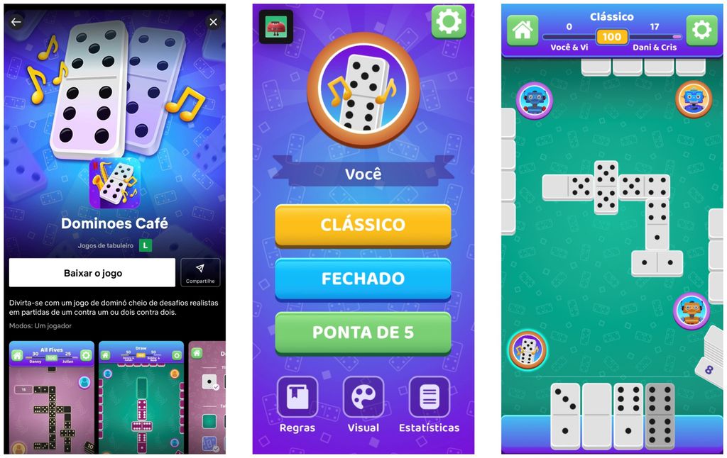 Aproveite Dominó de um jeito novo em Dominoes Café (Captura de tela: Canaltech/Felipe Freitas)