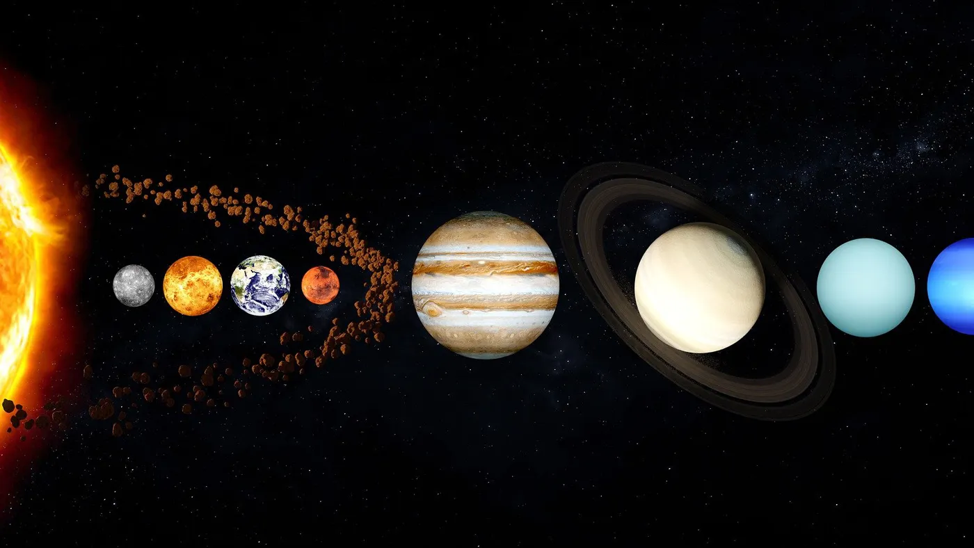 As órbitas dos planetas do Sistema Solar nem sempre foi as que conhecemos hoje (Imagem: Reprodução/Daniel Roberts/Pixabay)