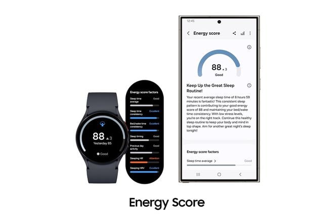 One UI 6 Watch vai trazer mais métricas ao Galaxy Watch (Imagem: Divulgação/Samsung)