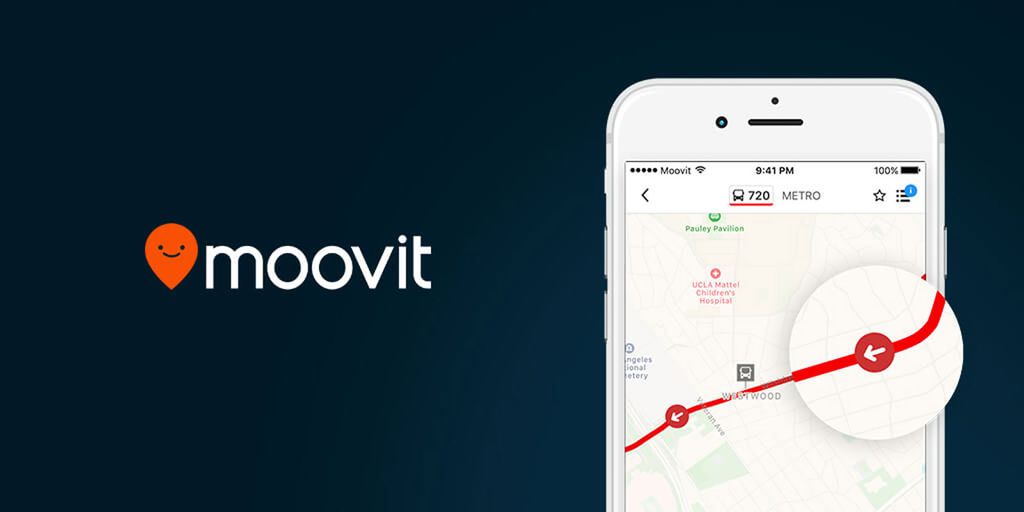 Moovit te ajuda a acompanhar as rotas de transporte público pelas cidades (Imagem: Reprodução/Moovit)