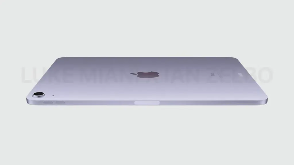 Nova geração do iPad Air chegará na cor roxa (Imagem: Luke Miani/Ian Zelbo)