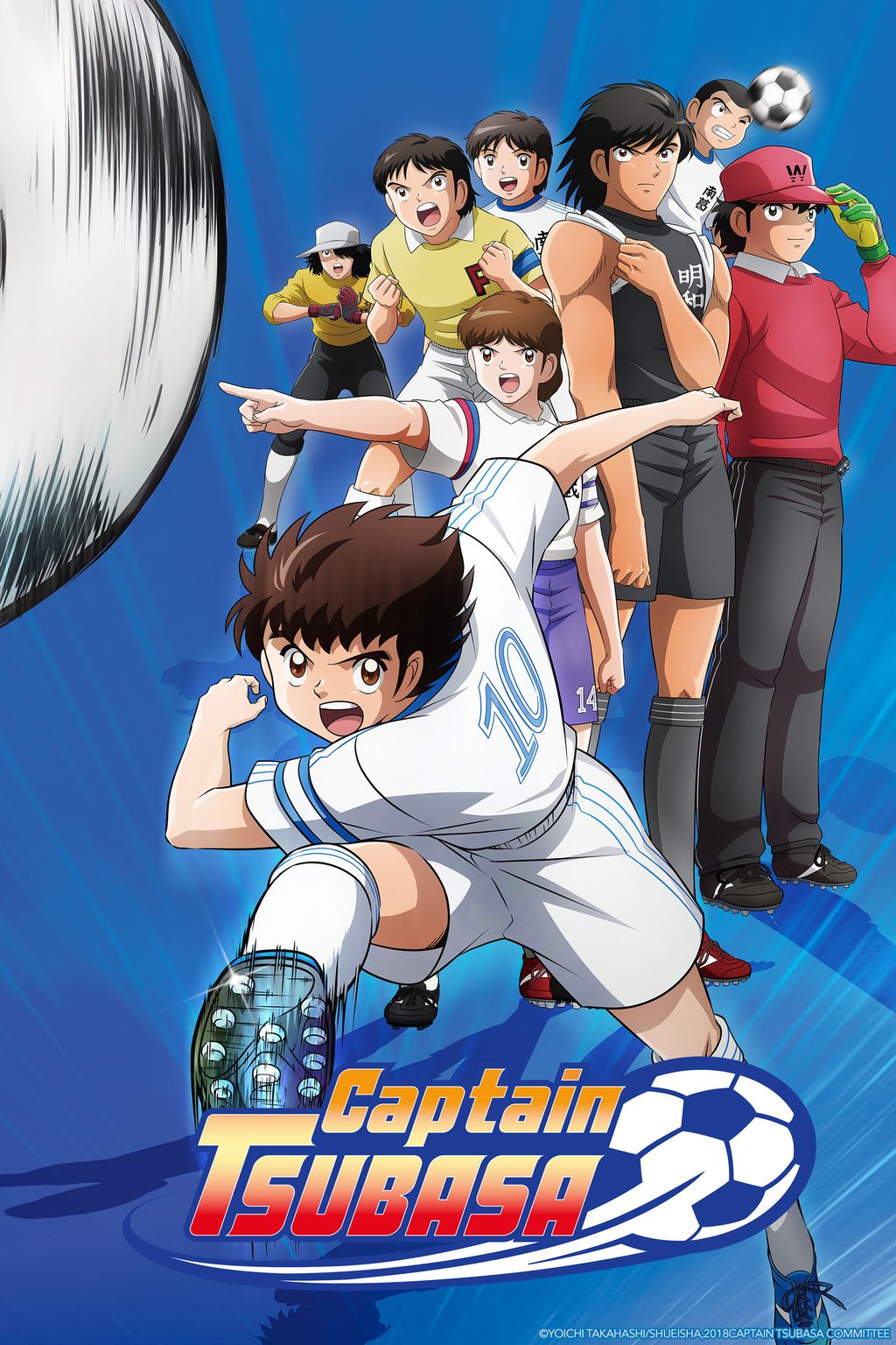 Versão mais recente do clássico anime de futebol chega nesta sexta-feira (Imagem: Divulgação/Crunchyroll)