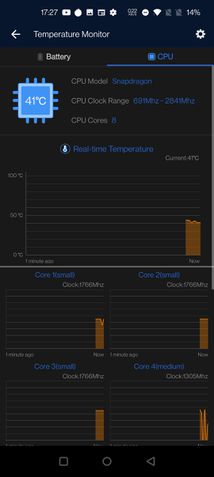 OnePlus 9 Pro Teste Antutu Temperatura 1