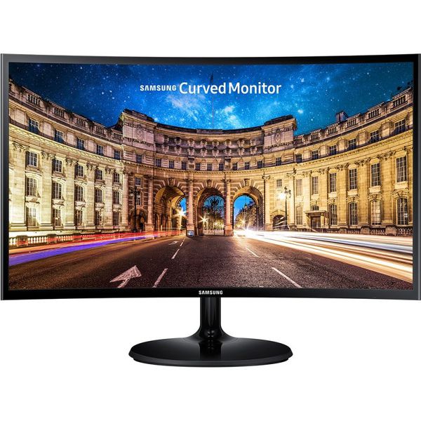 Monitor Gamer Curvo Full HD Samsung LED 27 LC27F390FHLMZD HDMI [À VISTA]