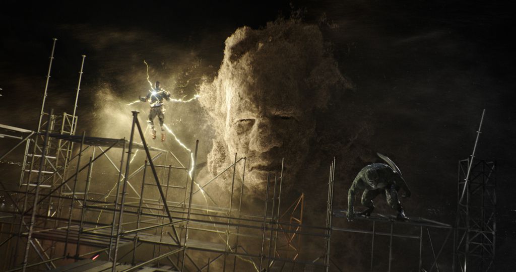 Homem-Areia aparece pouco, mas tem a melhor motivação entre os vilões (Imagem: Divulgação/Sony Pictures)