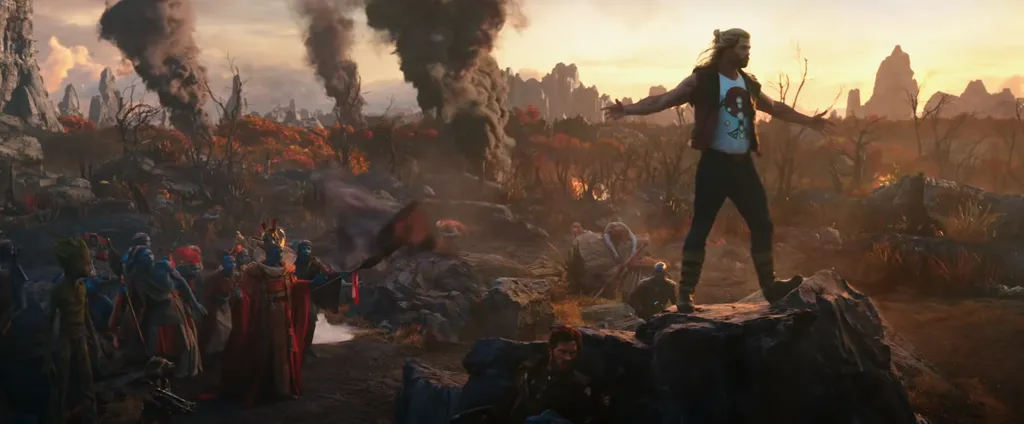 Thor vai voltar à velha forma ao lado dos Guardiões da Galáxia (Imagem: Reprodução/Marvel Studios)