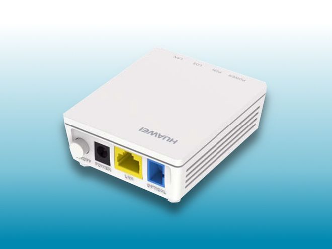 O modem é responsável por converter o sinal analógico da internet para o sinal digital (Imagem: Reprodução/Huawei)