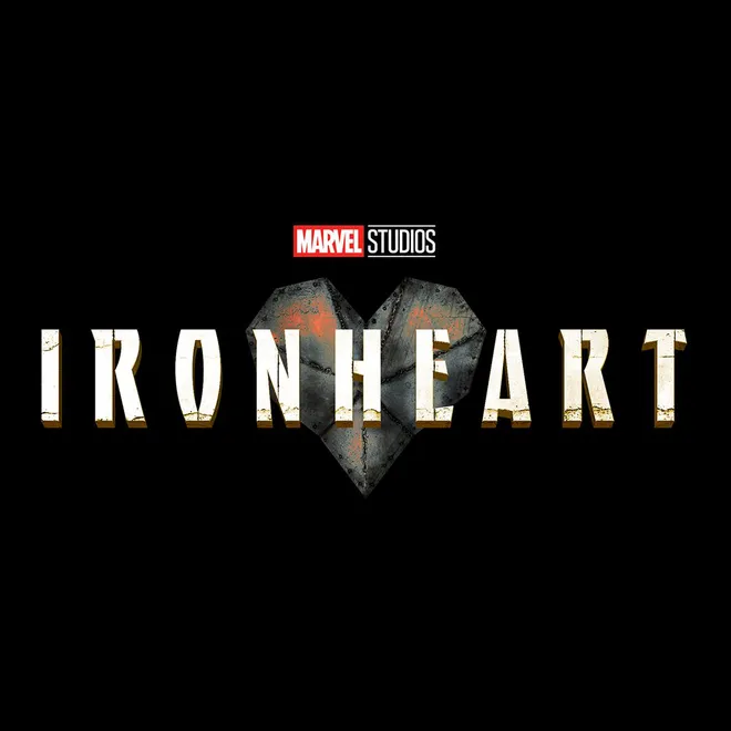 Tudo o que temos de concreto de Coração de Ferro no MCU é uma logo da série (Imagem: Divulgação/Marvel Studios)