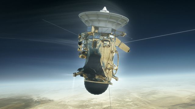 Sonda Cassini morrerá na atmosfera de Saturno na próxima sexta (15)
