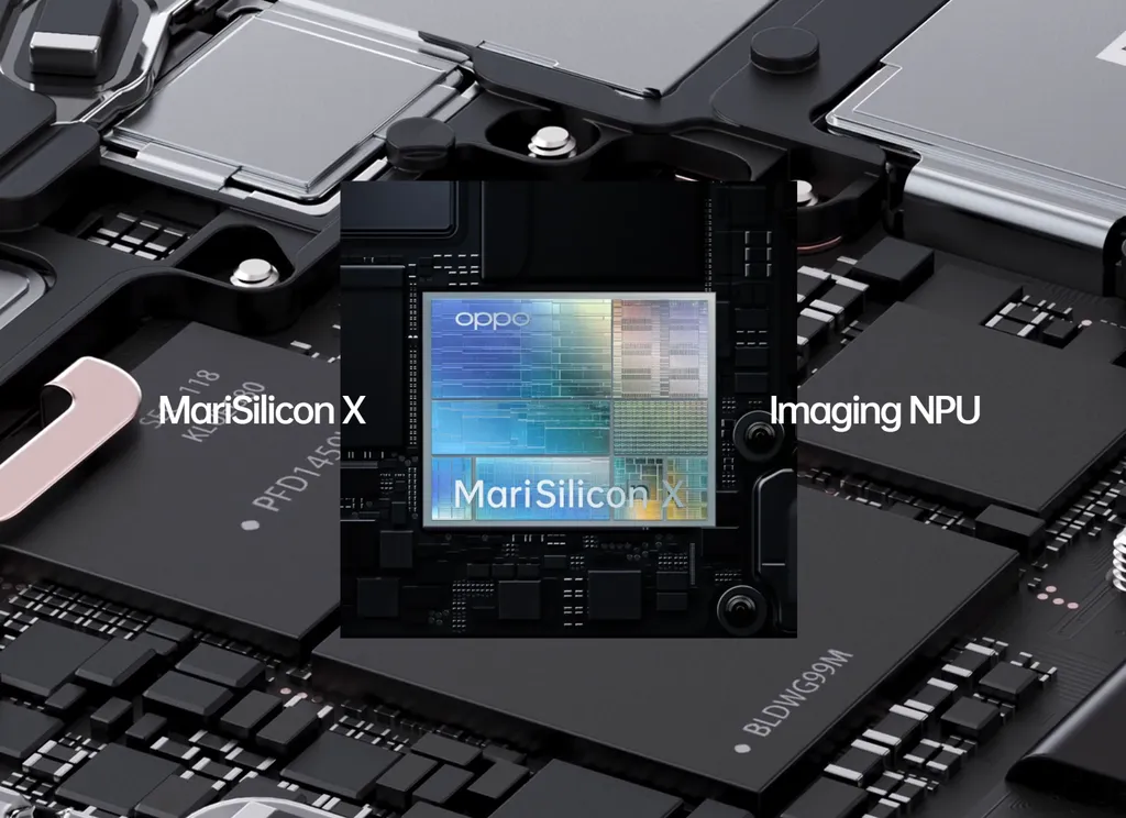 Processador de imagem MariSilicon X promete salto de desempenho em foto e vídeo em todo tipo de luminosidade (Imagem: Reprodução/Oppo)