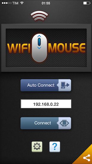 dica de App WiFi Mouse