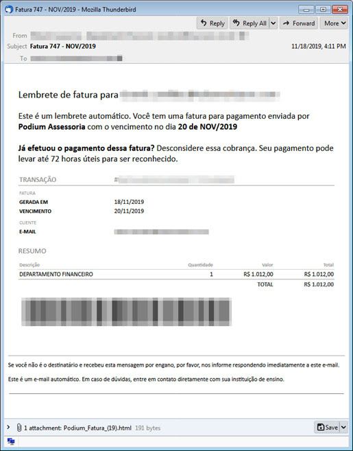 Cuidado: trojan bancário Guildma vem por e-mail e rouba credenciais do usuário