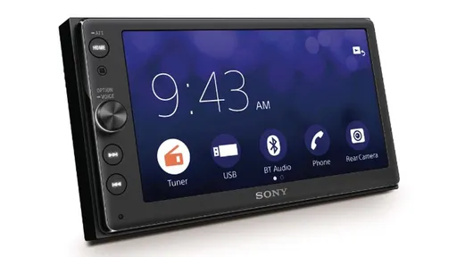 Sony lança seu primeiro sistema multimídia compatível com Apple CarPlay 