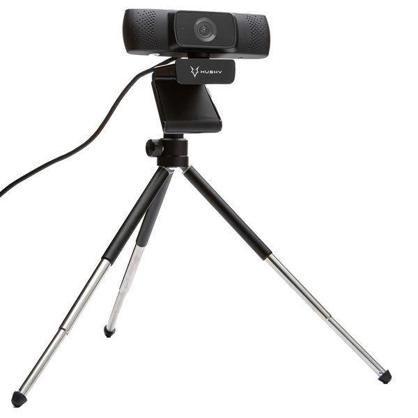 Webcam Husky Storm, Full HD, 1080p, Autofoco, Tripod - HGMN001 [À VISTA]