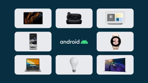 O Android 13 deve ser mais integrado em todos os aparelhos que rodam (Imagem: Reprodução/Google)