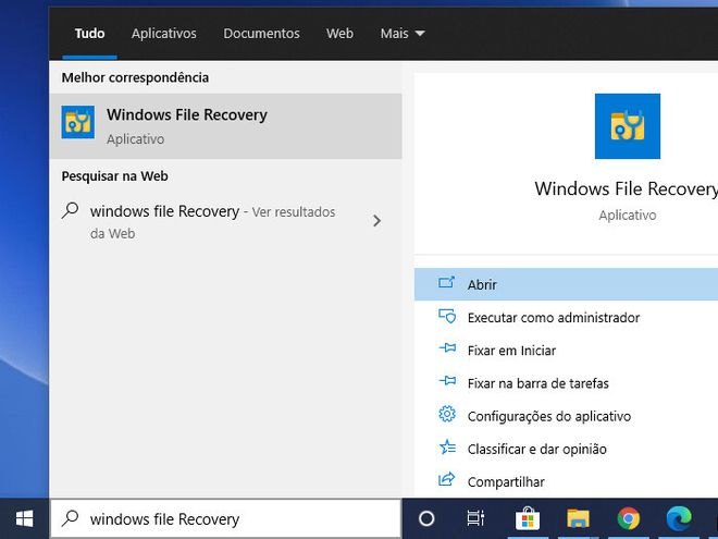 O Windows File Recovery precisa da sua permissão para fazer alterações no seu computador (Foto: Matheus Bigogno/Canaltech)
