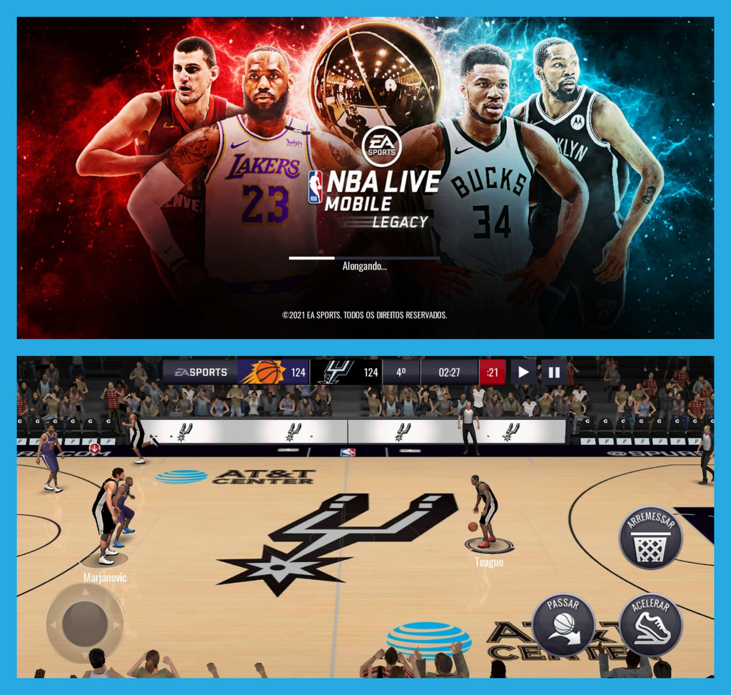 Basquete 3d no smartphone jogos de basquete online assista a um evento  esportivo ao vivo no seu celular