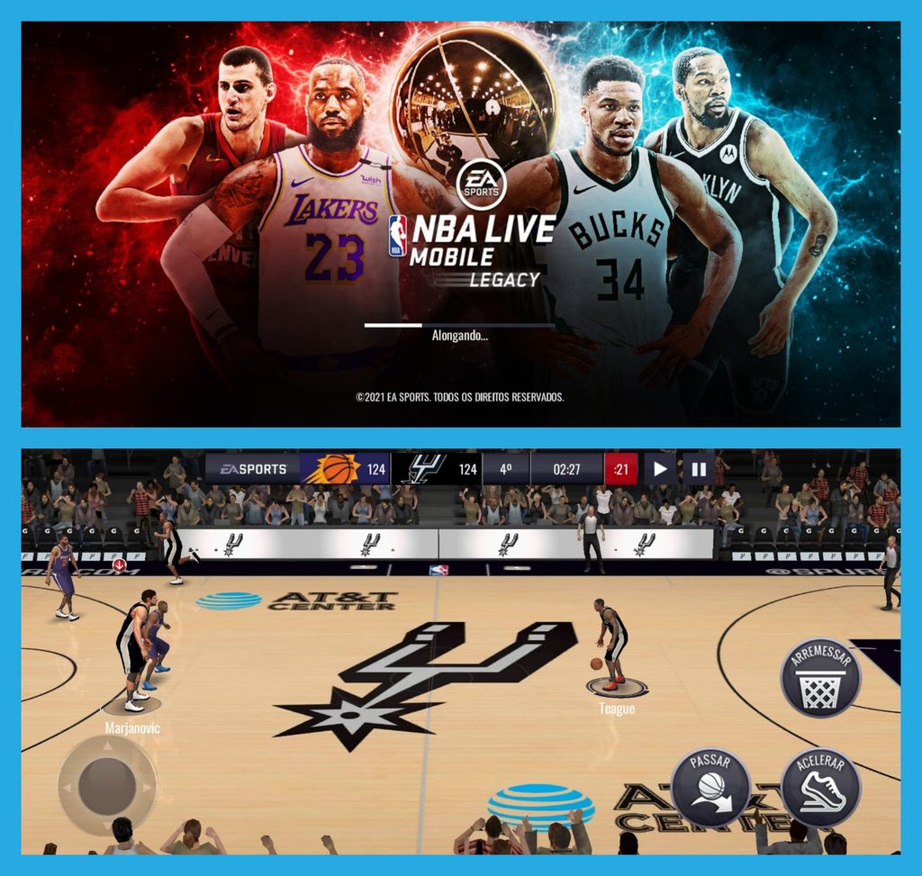 Conheça o jogo de basquete mais realista do Android, o novo NBA 2K16