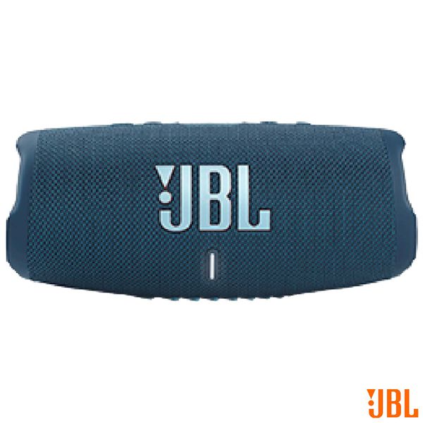 Caixa de Som Bluetooth JBL Charge 5 à Prova d'Água com Potência de 40 W Azul - JBLCHARGE5BLU