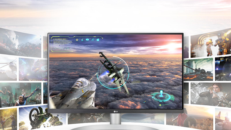 Compre seu monitor profissional LG 27UP650-W com tela 4K e preço
