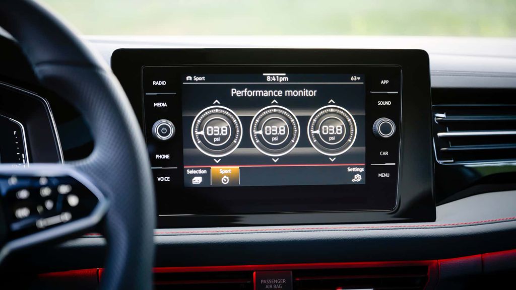 Interior do Jetta GLI