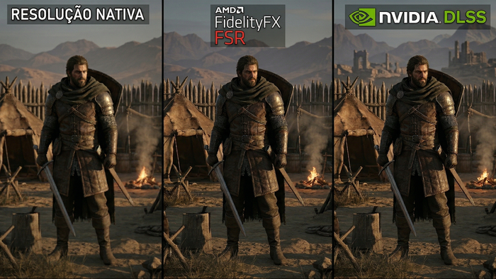 DLSS, FSR ou nativo: qual você deve escolher em 2026