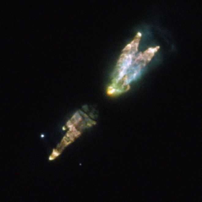 Nebulosa Westbrook e os nós (Imagem: Reprodução/ESA/HUBBLE & NASA/Starts With a Bang)
