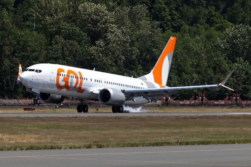 A GOL opera o Boeing 737 MAX no Brasil (Imagem: Chris Edwards/ Woody Aeroimages)