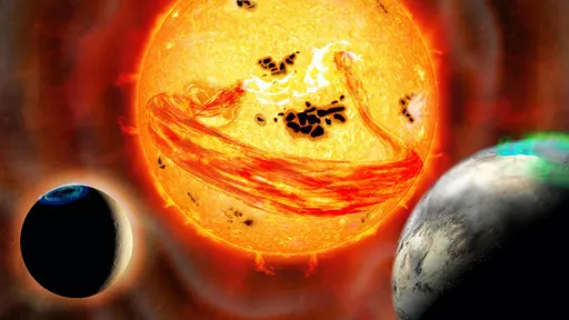 Ejeção de massa coronal 10 vezes maior que a do Sol é vista em estrela jovem