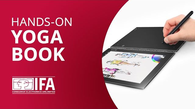 Lenovo Yoga Book, o laptop "sem teclado" [Hands-on IFA 2016]