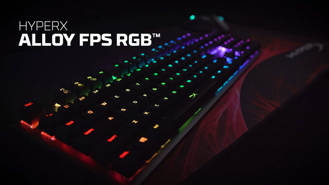 Alloy FPS RGB é o novo teclado mecânico gamer da HyperX