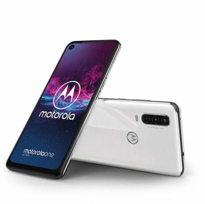 Imagem do Motorola One Action vazado pelo site da Amazon Alemanha (Imagem: Amazon Alemanha)