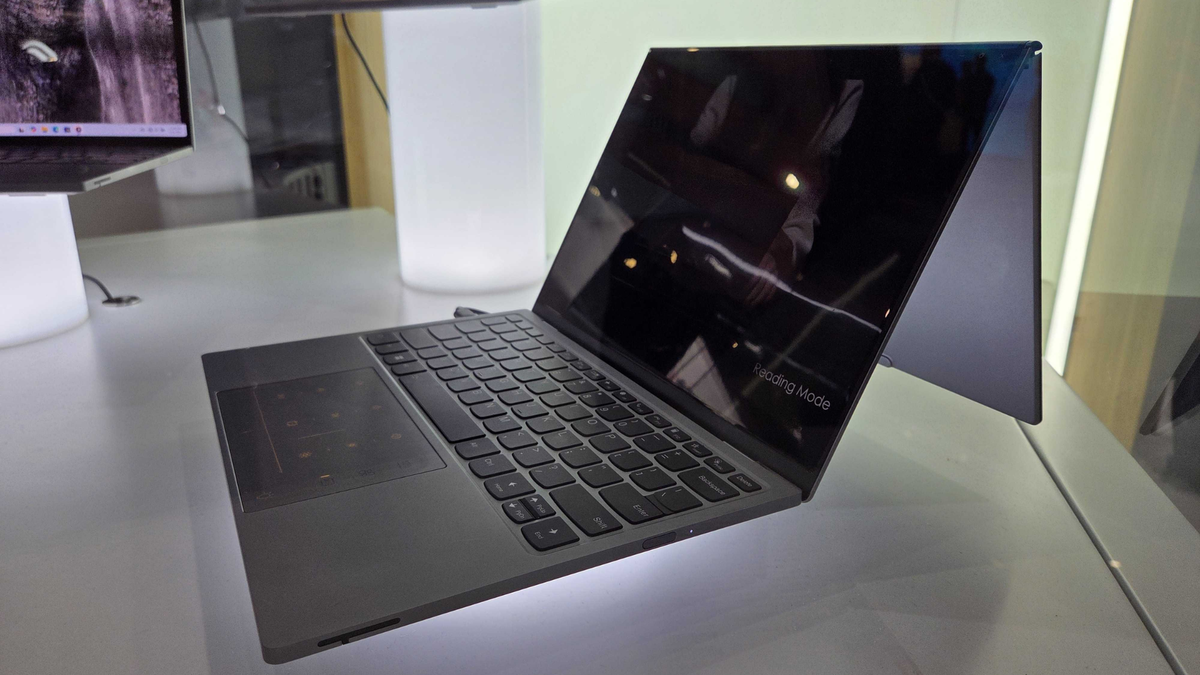 Notebook De 20 Polegadas Lenovo apresenta notebook com tela dobrável de até 18