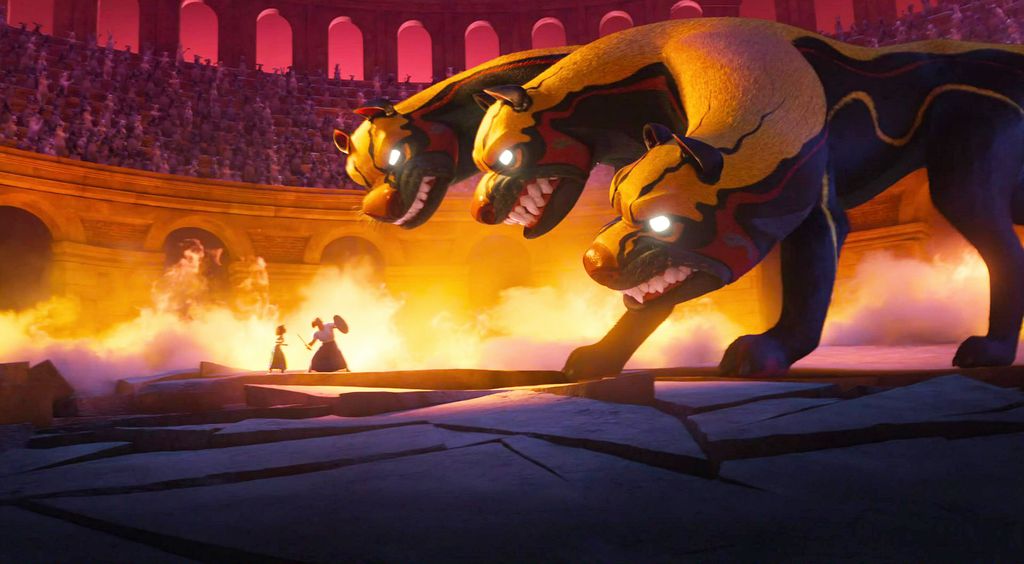 Easter Egg de Hércules em Encanto (Imagem: Reprodução / Walt Disney Animation)