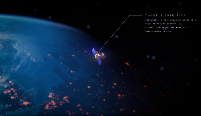 O satélite ficará a uma altitude de 700 km, enquanto orbita a Terra (Imagem: Reprodução/Blue Skies Space)